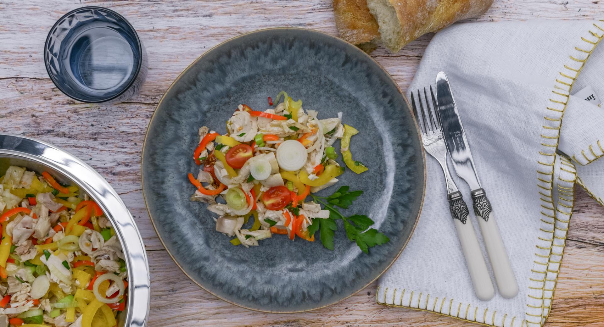 ensalada de pollo 