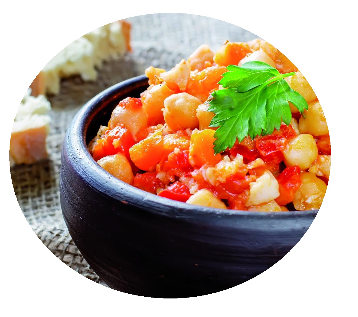 Garbanzos con tomate