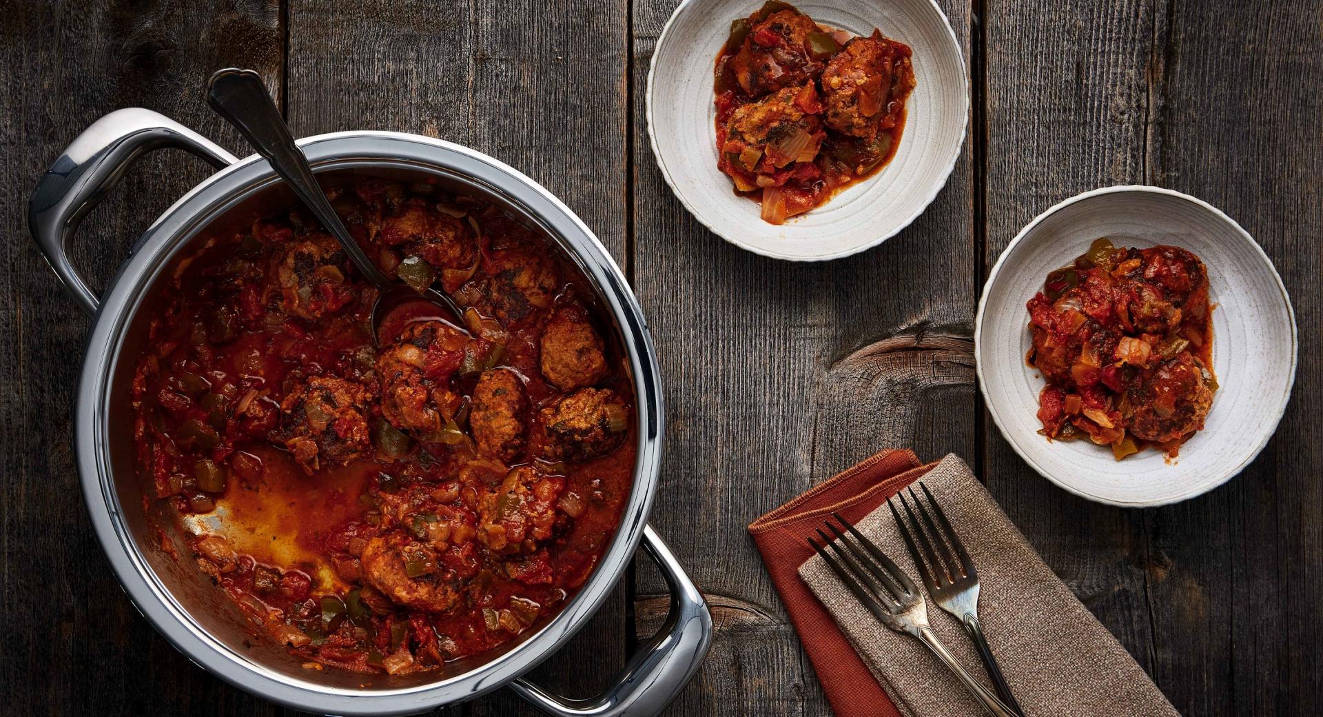 Albóndigas con tomate