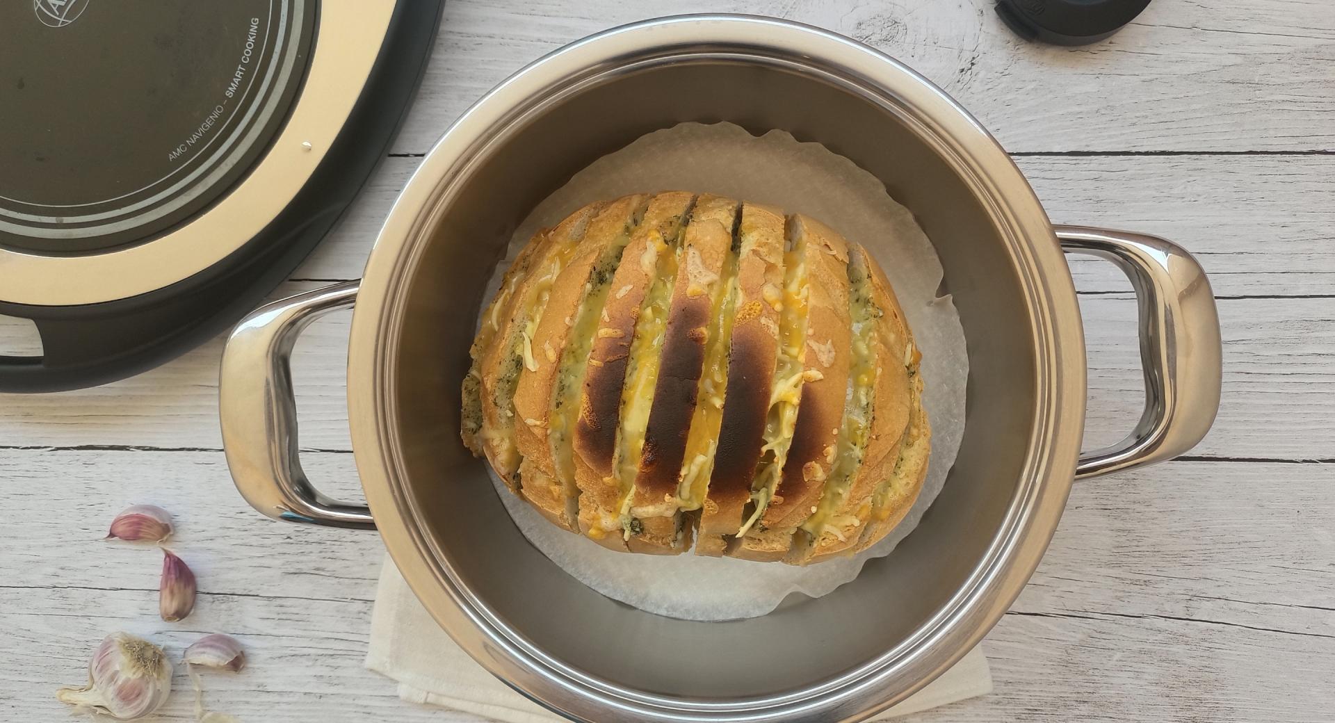 Pan de ajo con queso