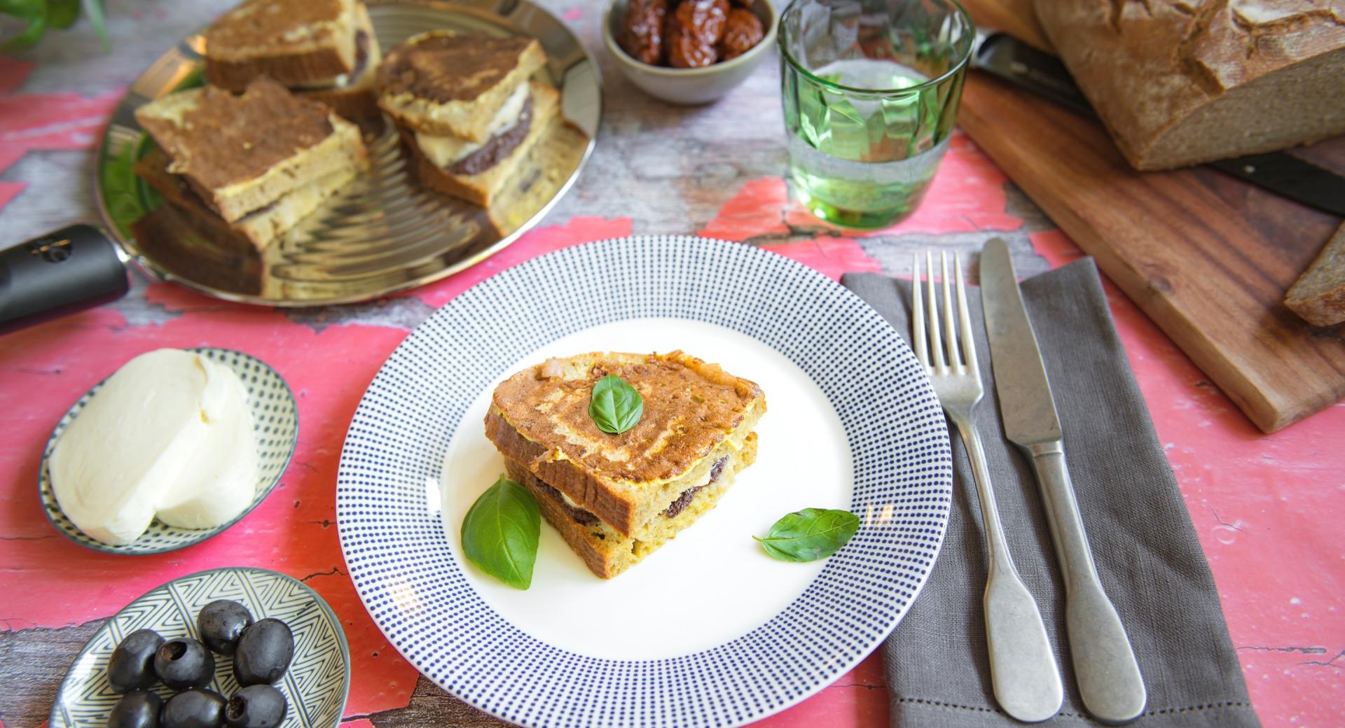 Tostada francesa a la italiana