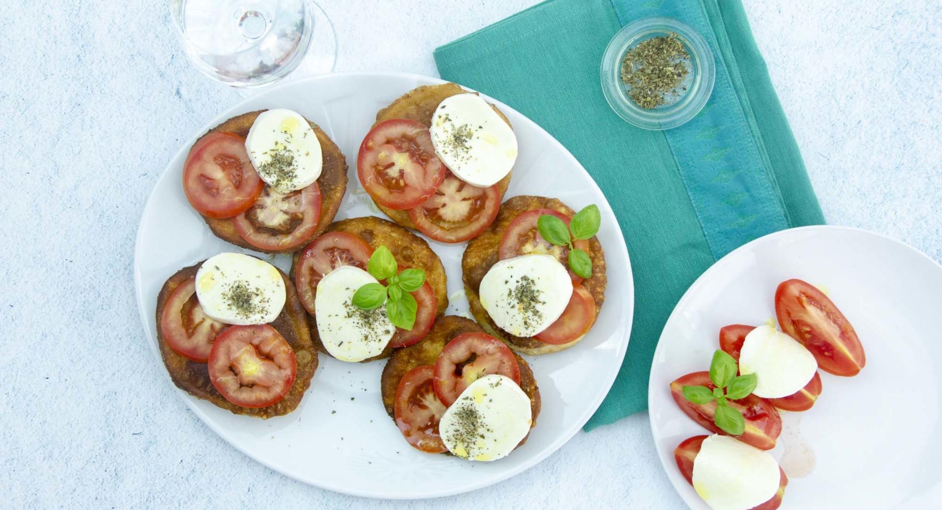 Minipizzas fritas