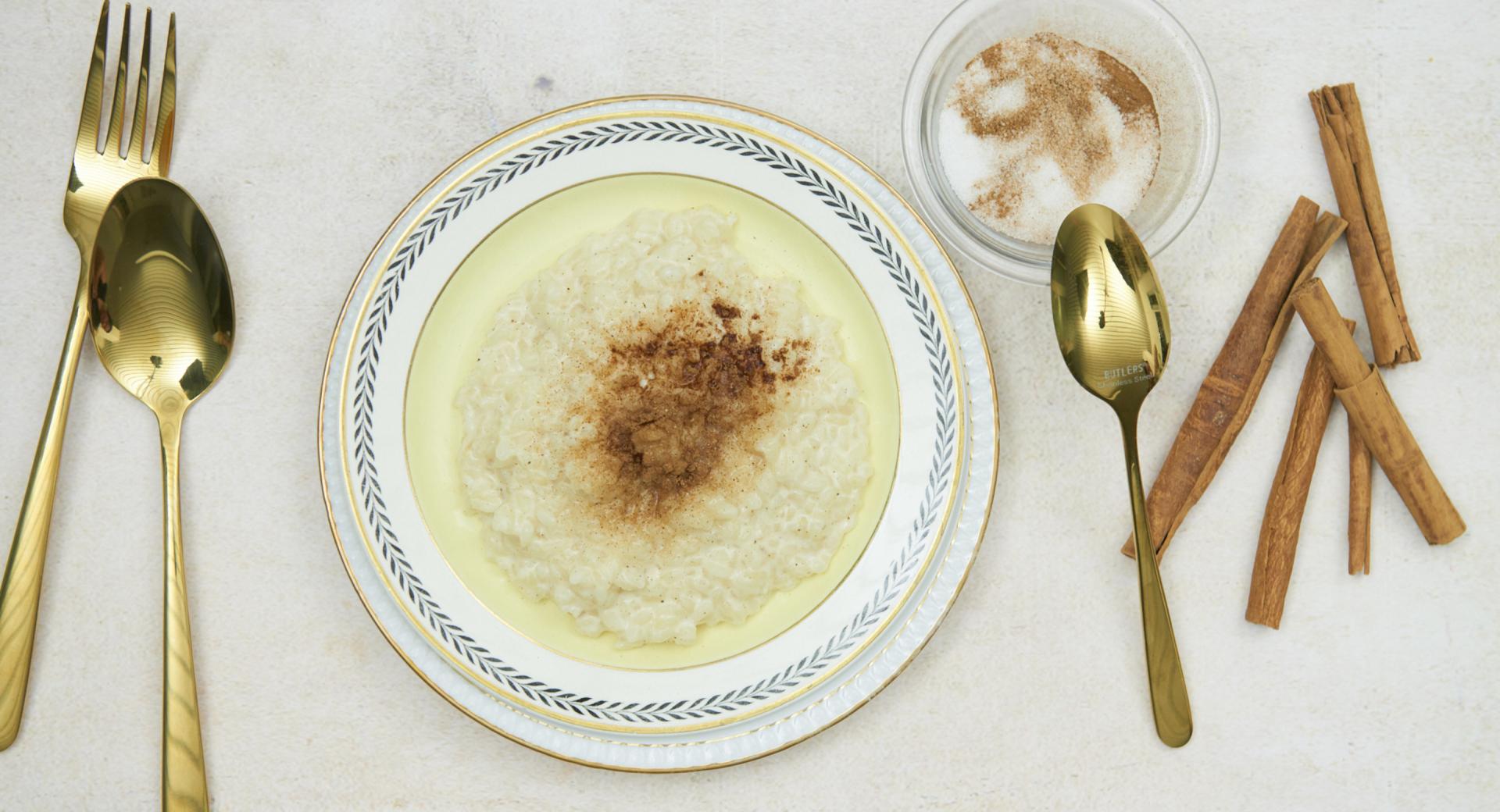 Arroz con leche turco