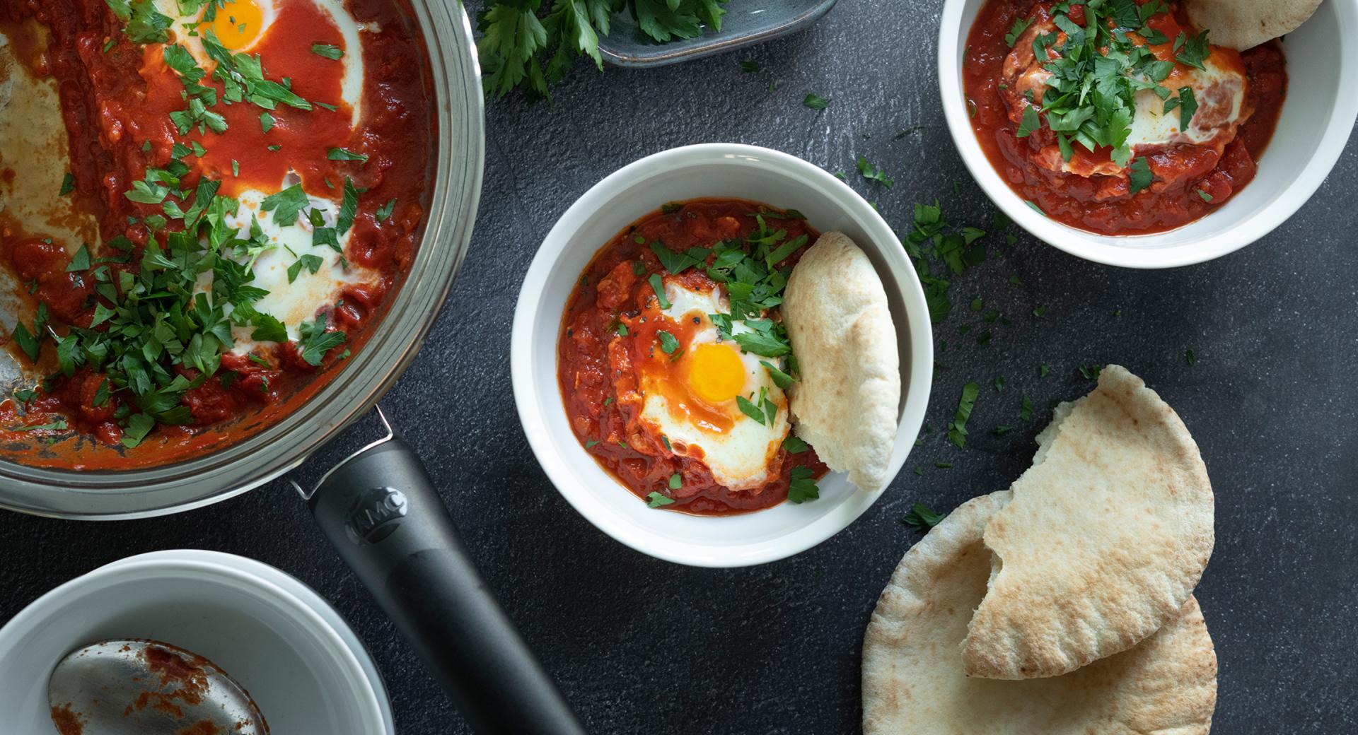 Tazón de Shakshuka