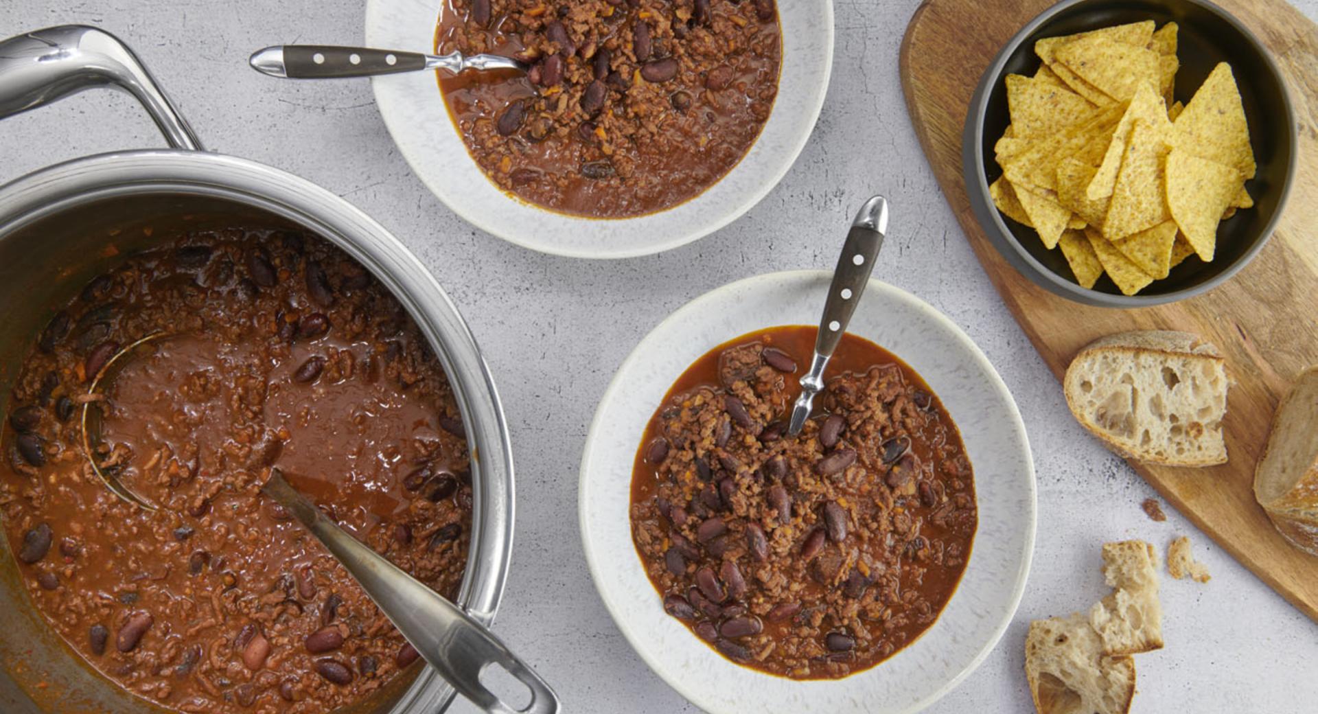 Chili con carne «Red Velvet»