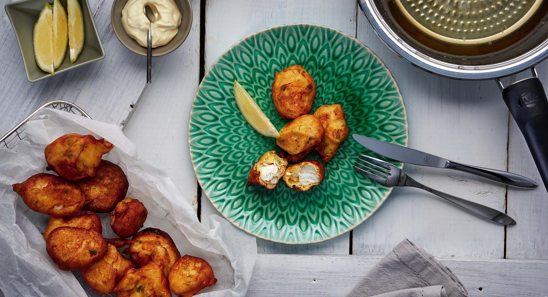 Buñuelos de Bacalao