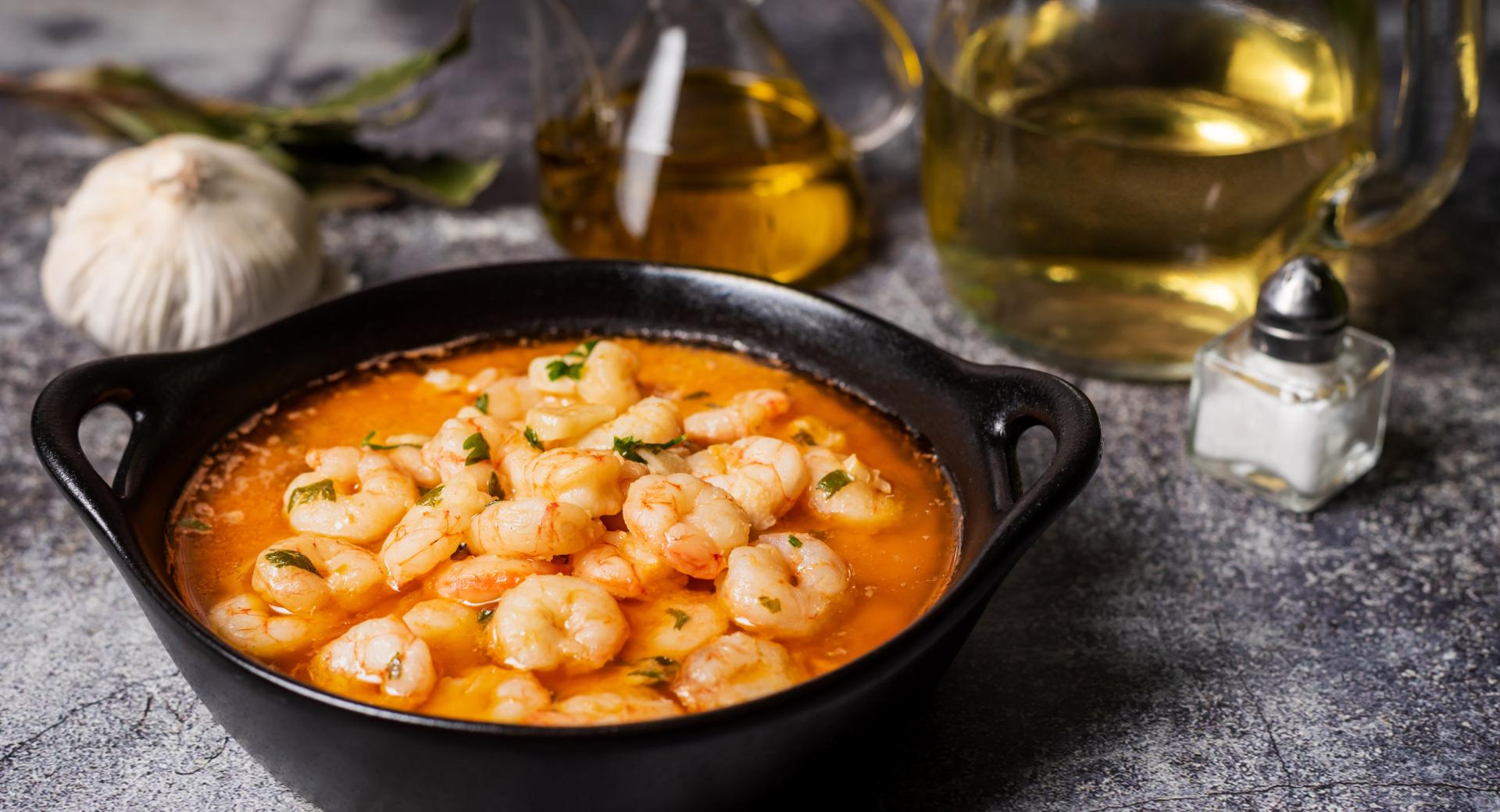 Gambas al ajillo