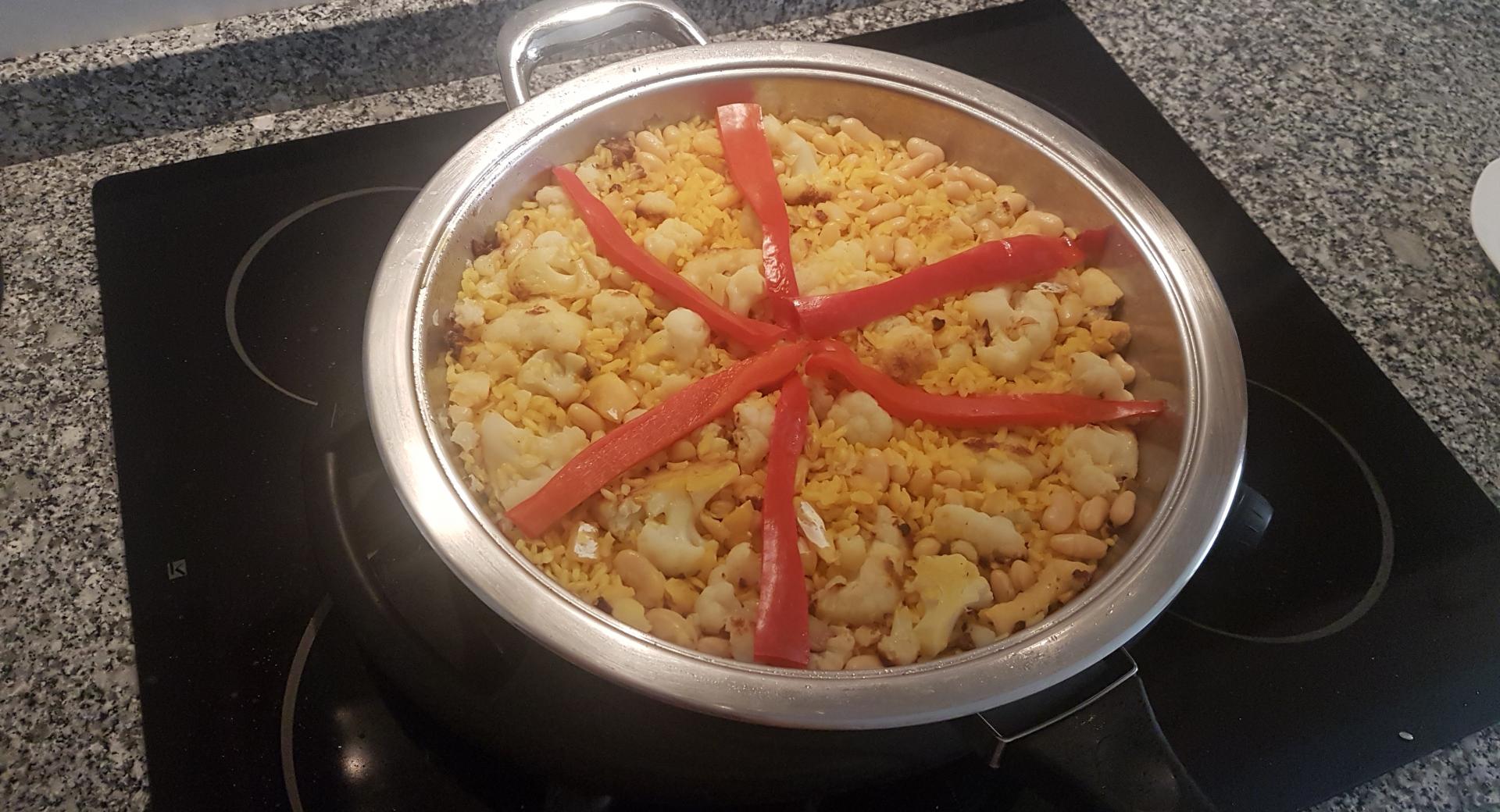 ARROZ CON BACALAO Y COLIFLOR 