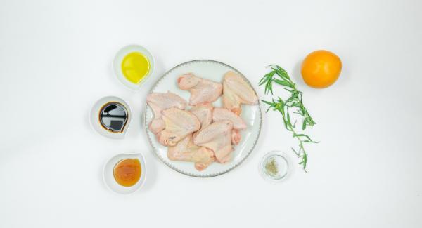 Preparación de los ingredientes