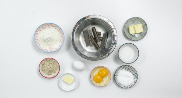 Preparación de los ingredientes