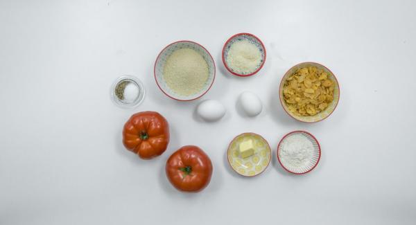 Preparación de los ingredientes