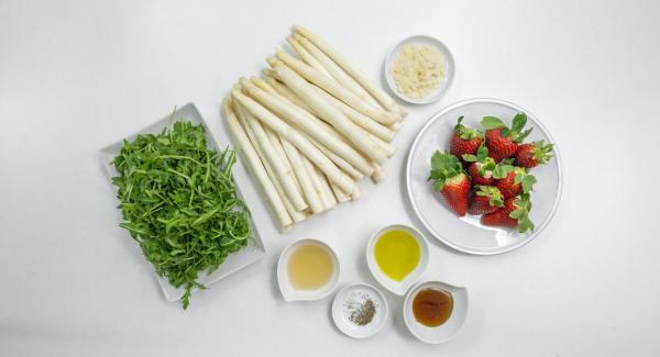 Preparación de los ingredientes