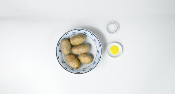 Preparación de los ingredientes.