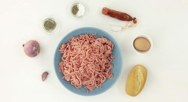 Preparación de los ingredientes