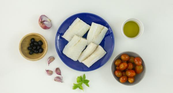 Preparación de los ingredientes