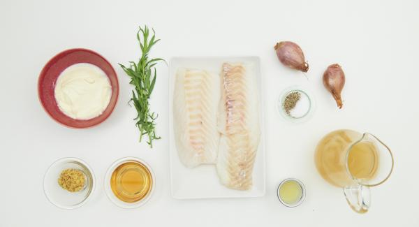 Preparación de los ingredientes.