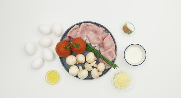 Preparación de los ingredientes