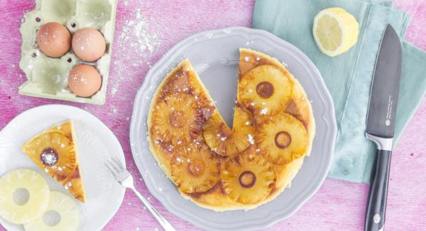 Tarta de piña