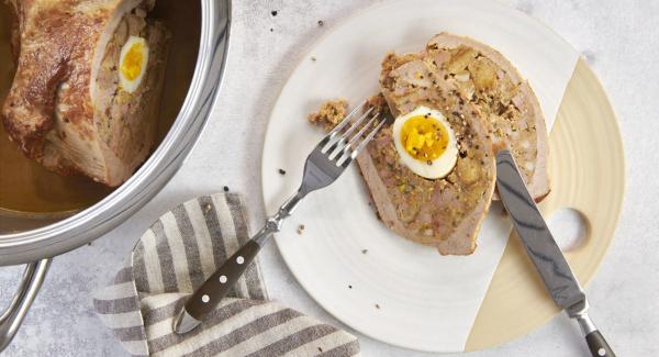 Ternera asada rellena «Tasca di vitello»