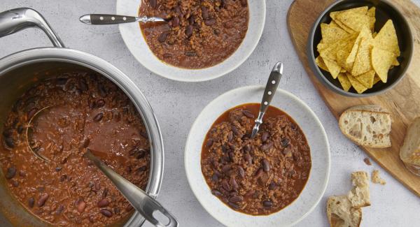 Chili con carne «Red Velvet»