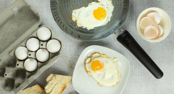 Huevos a la plancha