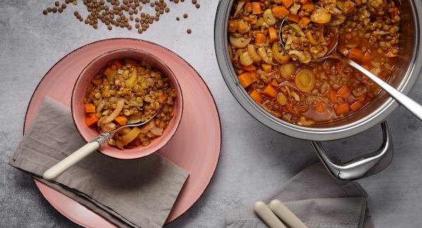 One Pot: Lentejas con verduras