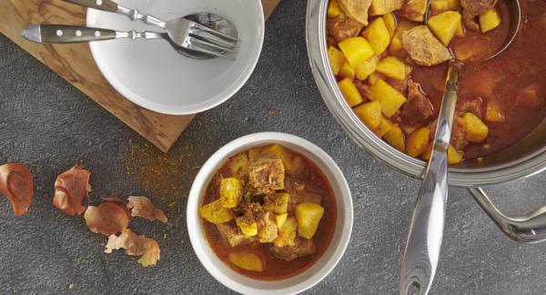 Ragú de cerdo con patatas