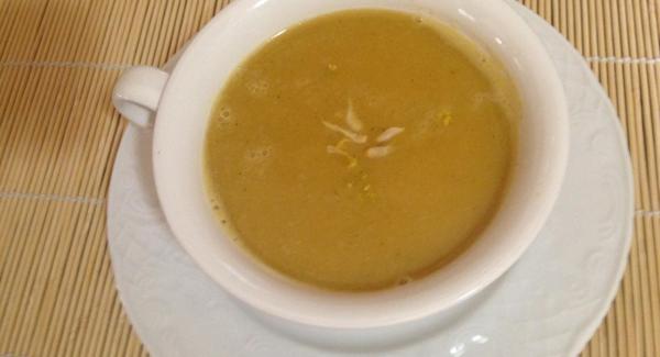 SOPA DE PATATA DULCE (BONIATO)