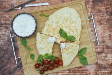 Pan de pita relleno XXL