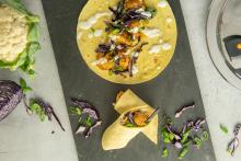 Tortillas con coliflor mexicana