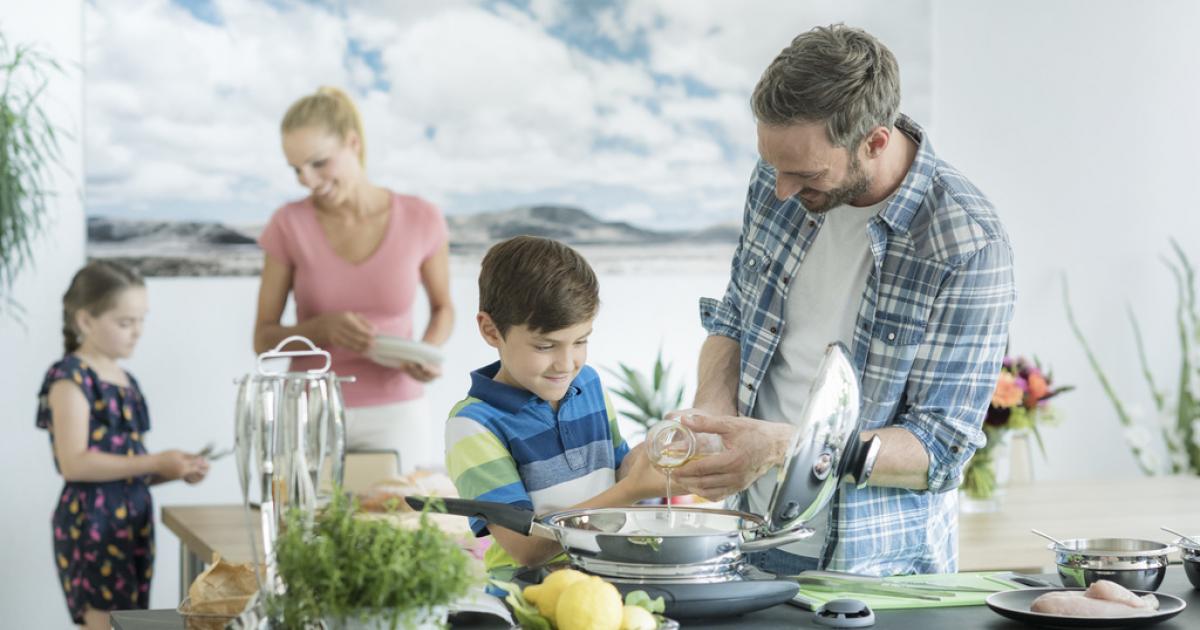 Cocina rápida y sana para toda la familia con AMC